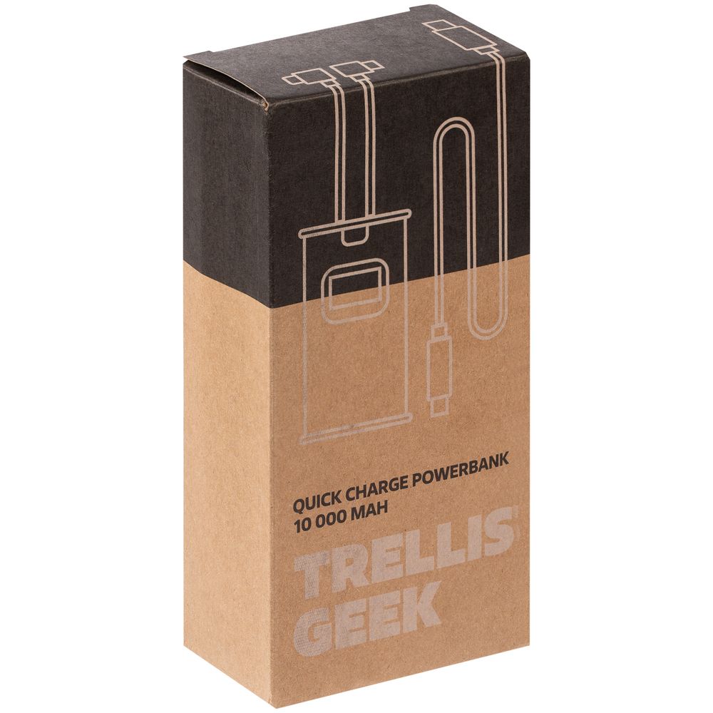 Аккумулятор с быстрой зарядкой Trellis Geek 10000 мАч