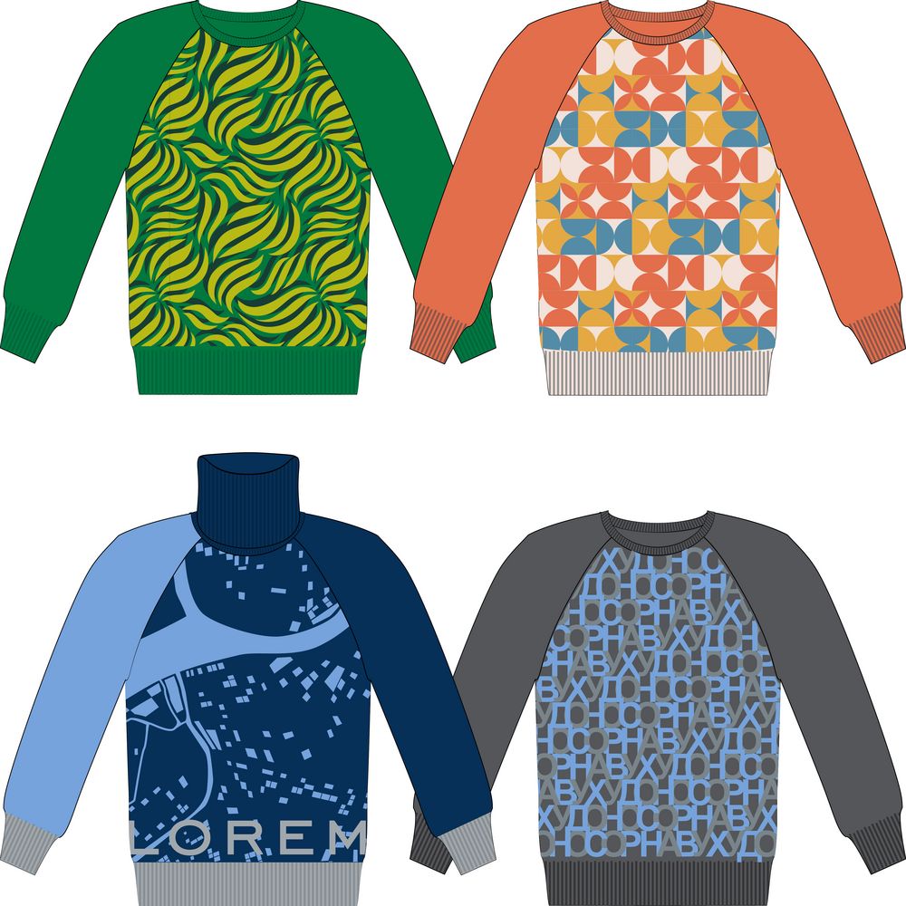 Джемпер на заказ Tricksy Net Reglan