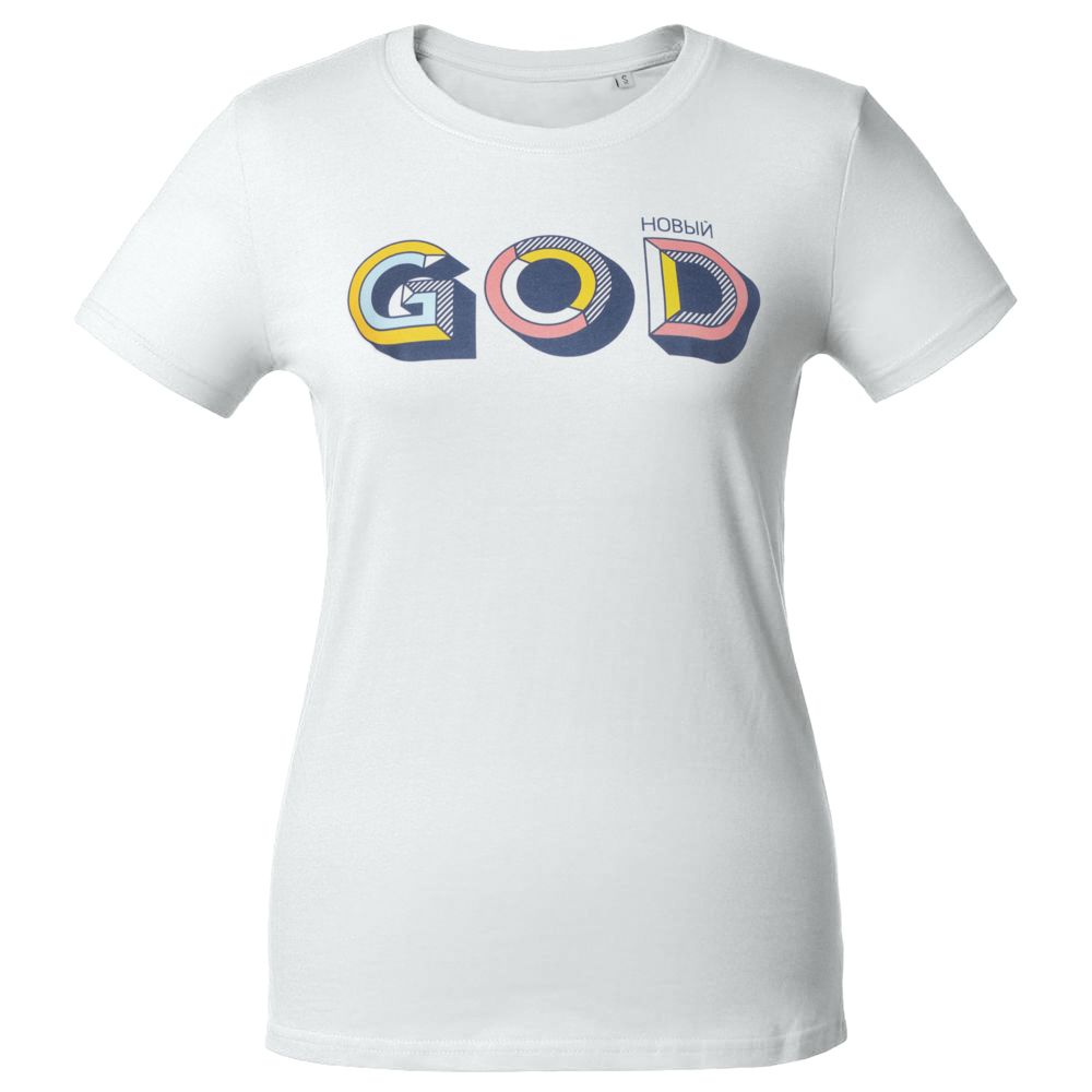 Футболка женская «Новый GOD»