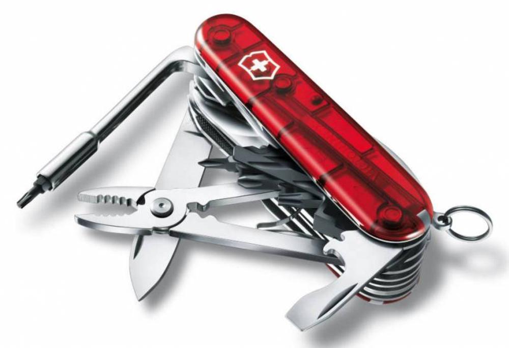 Офицерский нож CyberTool L, полупрозрачный