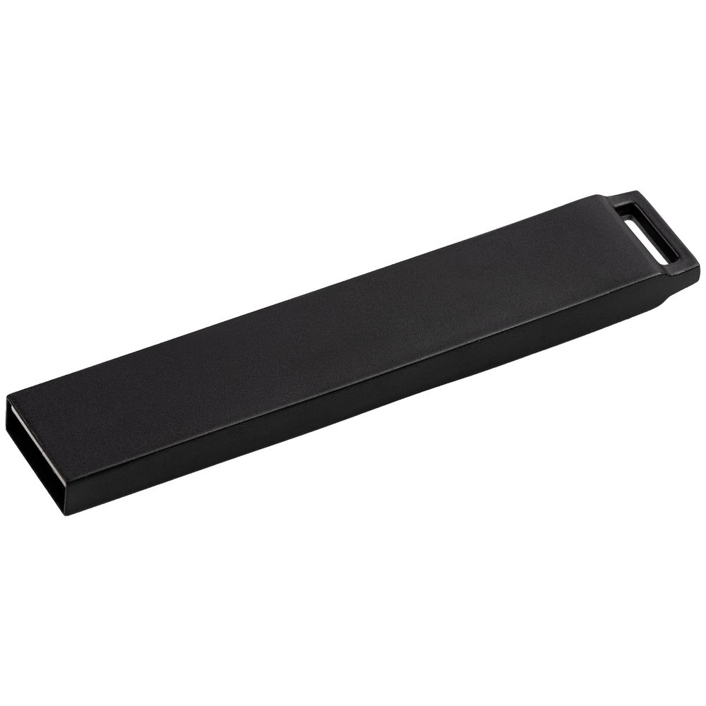 Флешка с подсветкой логотипа markBright Black