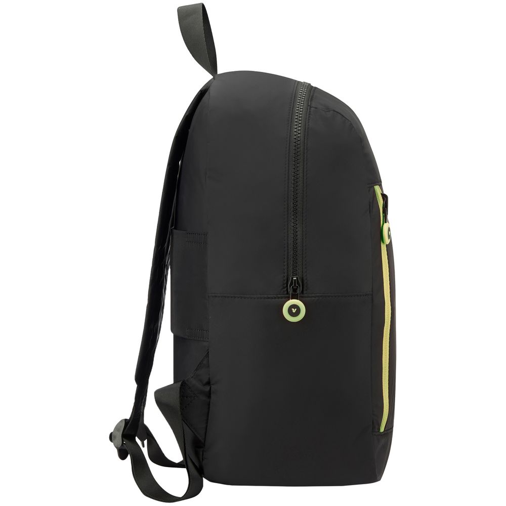 Складной рюкзак Compact Neon, черный
