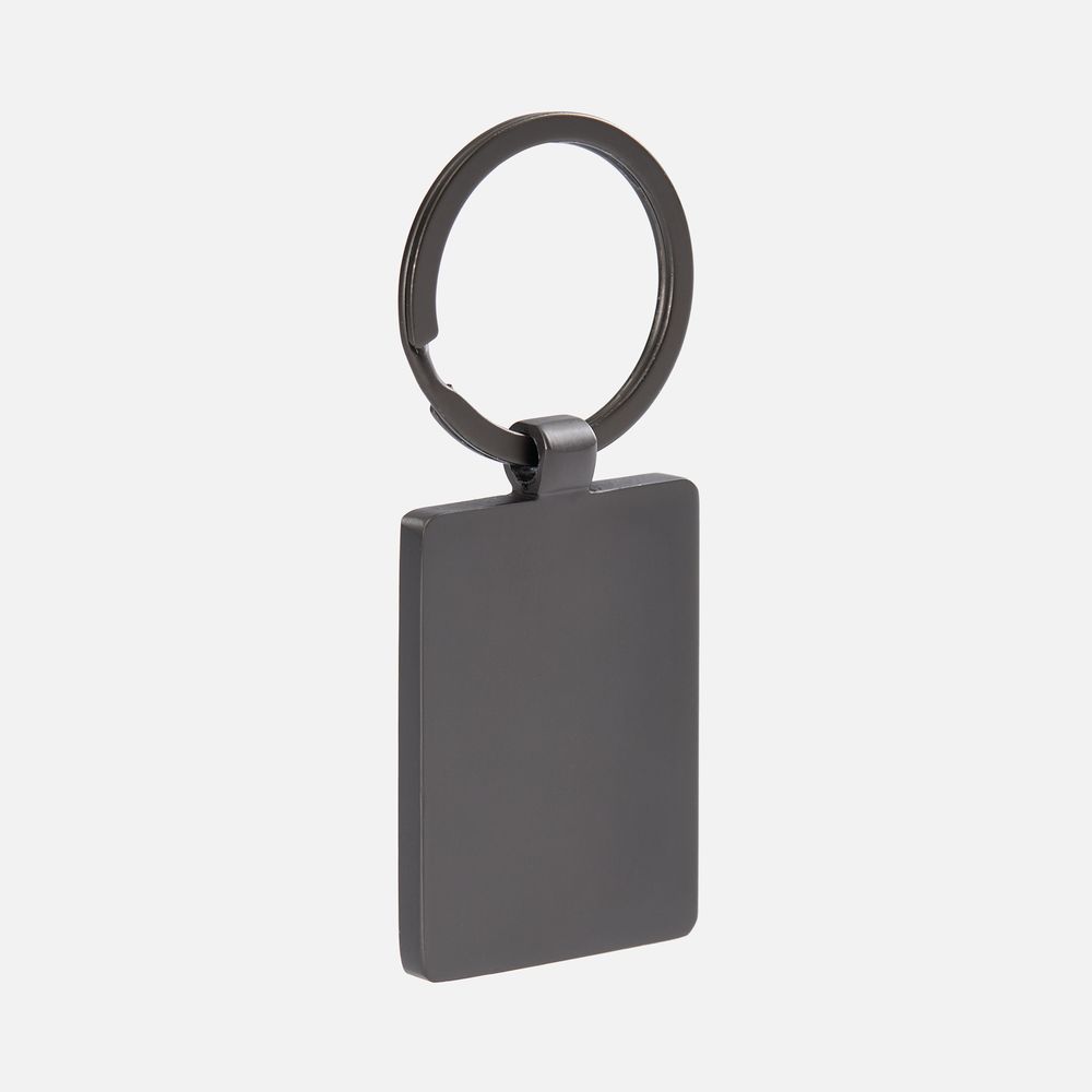 Брелок Gun Metal Rectangle, ver. 2, графитовый