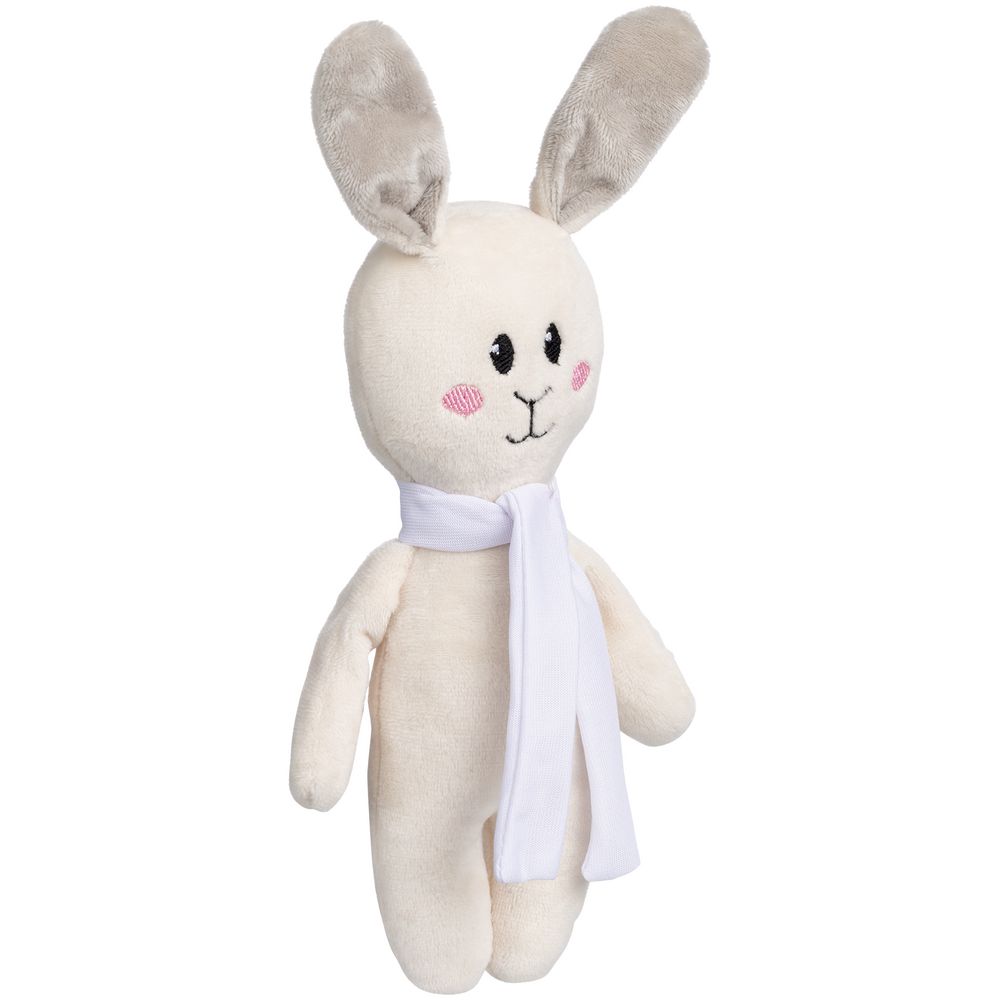 Мягкая игрушка Beastie Toys, заяц с шарфом