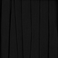 Плоский шнур Cord L, черный, 140 см