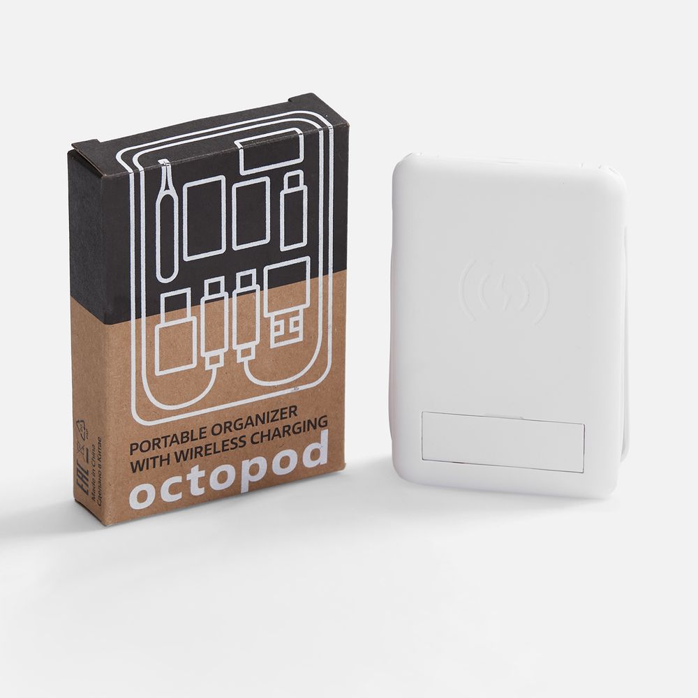 Портативный органайзер с беспроводной зарядкой Octopod