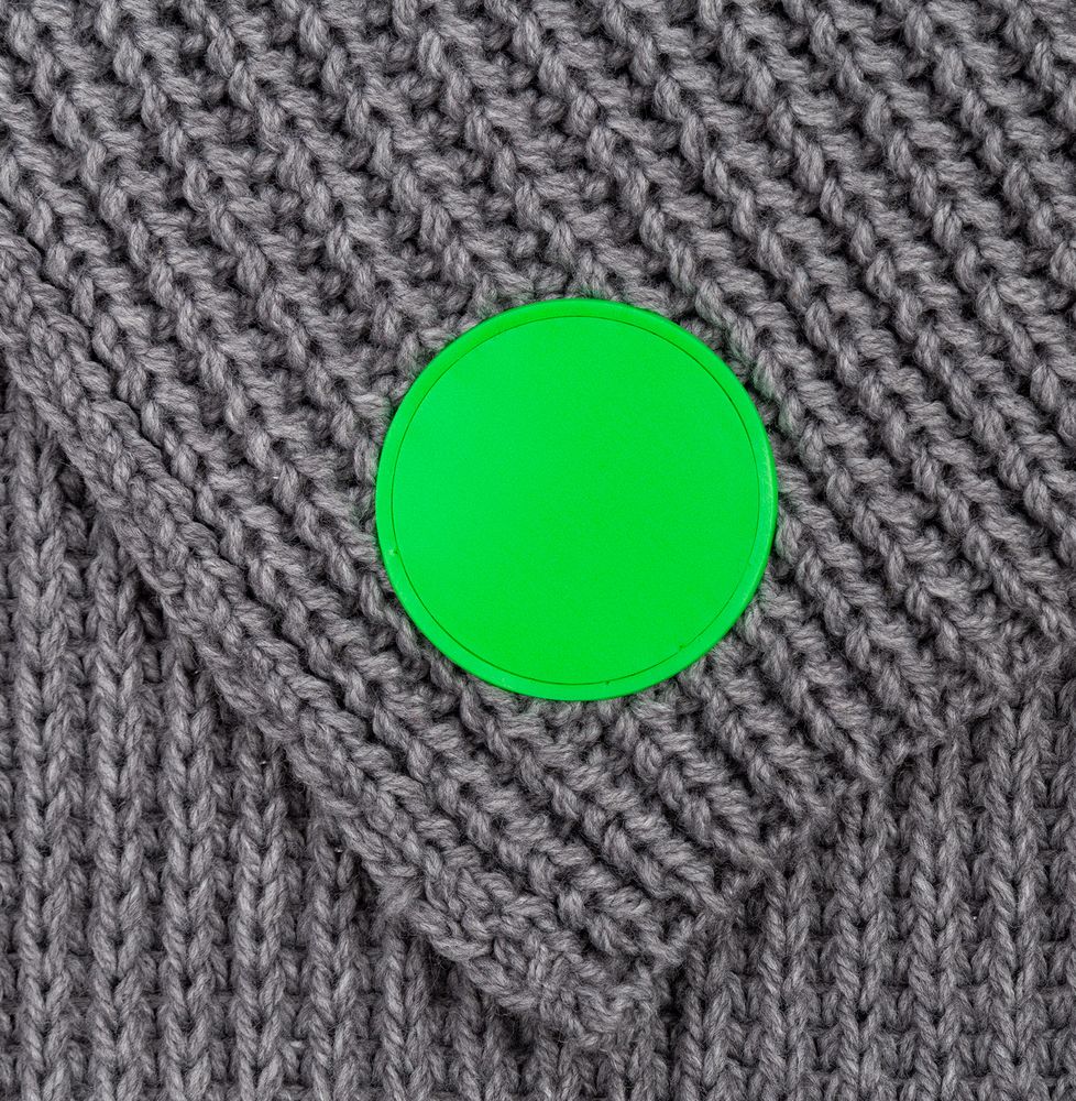 Лейбл из ПВХ Dzeta Round, L