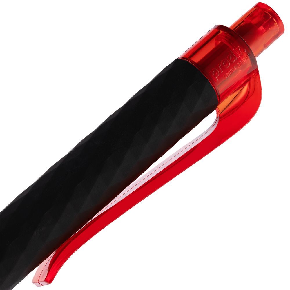 Ручка шариковая Prodir QS01 PRT-T Soft Touch, черная