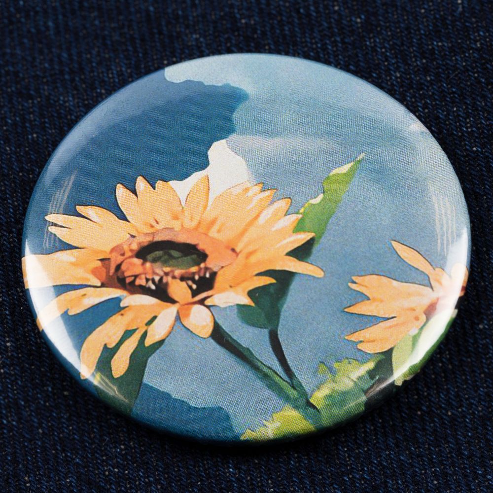 Значок закатной Pinback Print на заказ