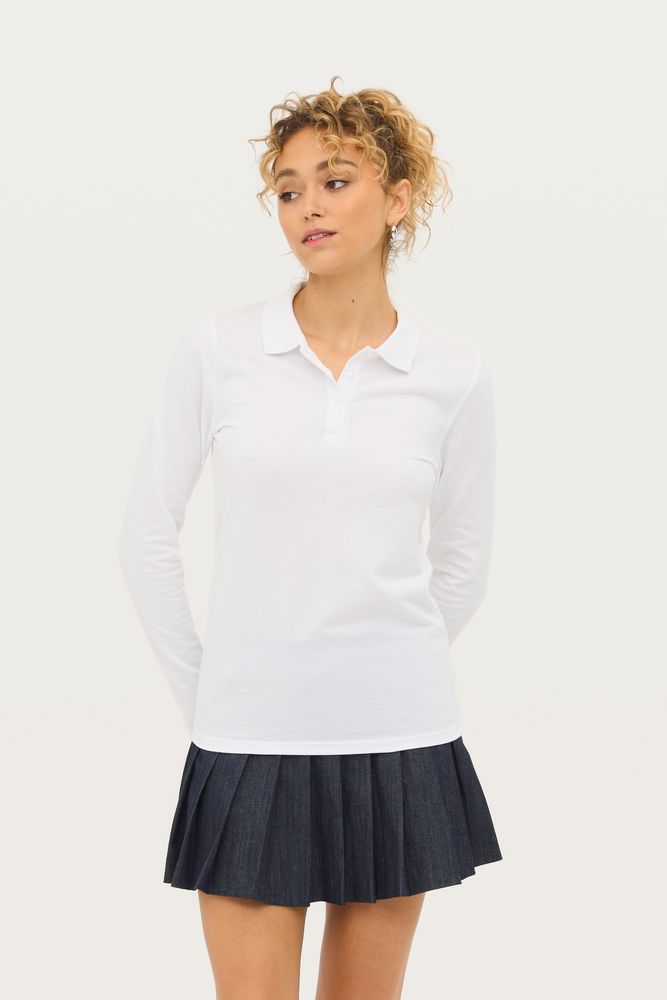 Рубашка поло женская с длинным рукавом Perfect LSL Women