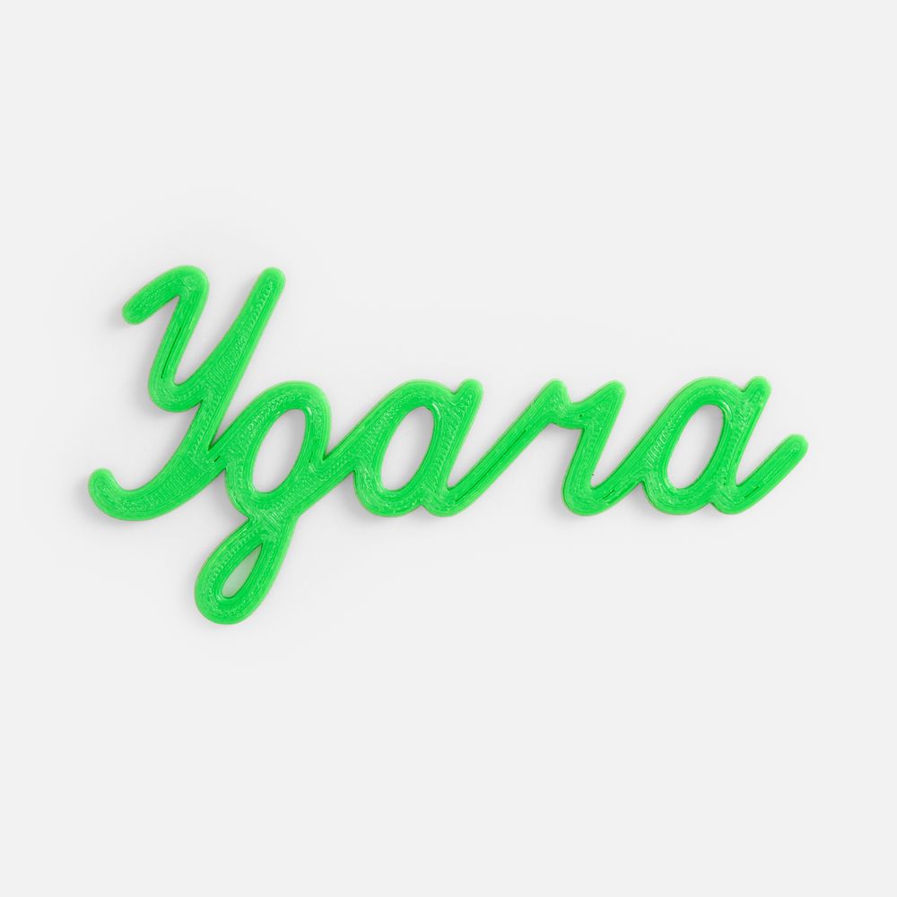Подвеска Word, 3D-печать на заказ