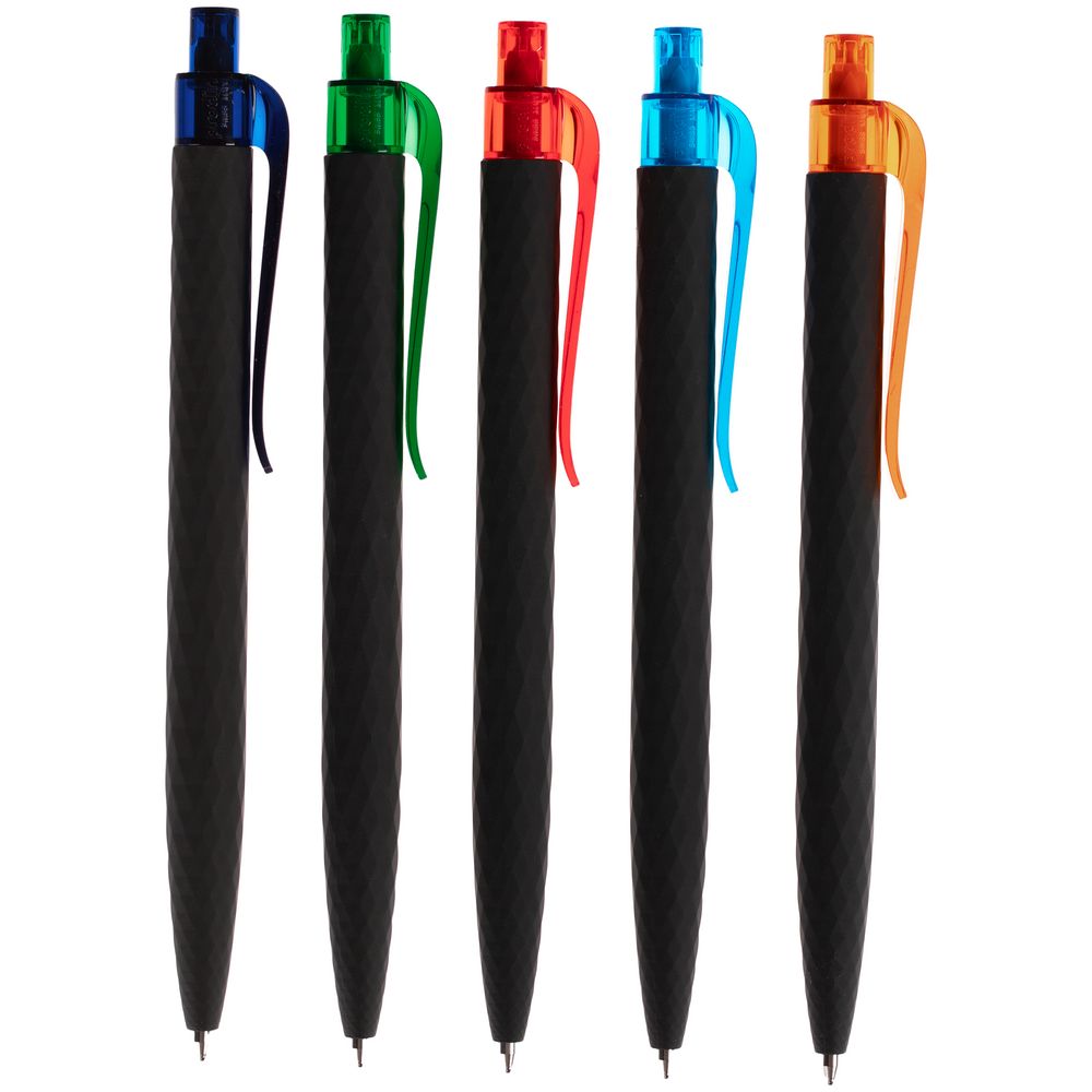 Ручка шариковая Prodir QS01 PRT-T Soft Touch, черная