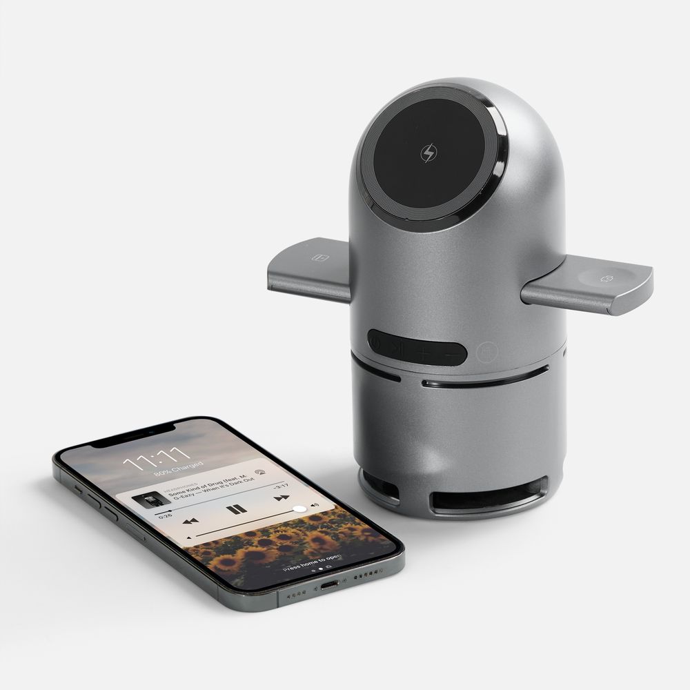 Bluetooth-колонка с беспроводной зарядкой Droid