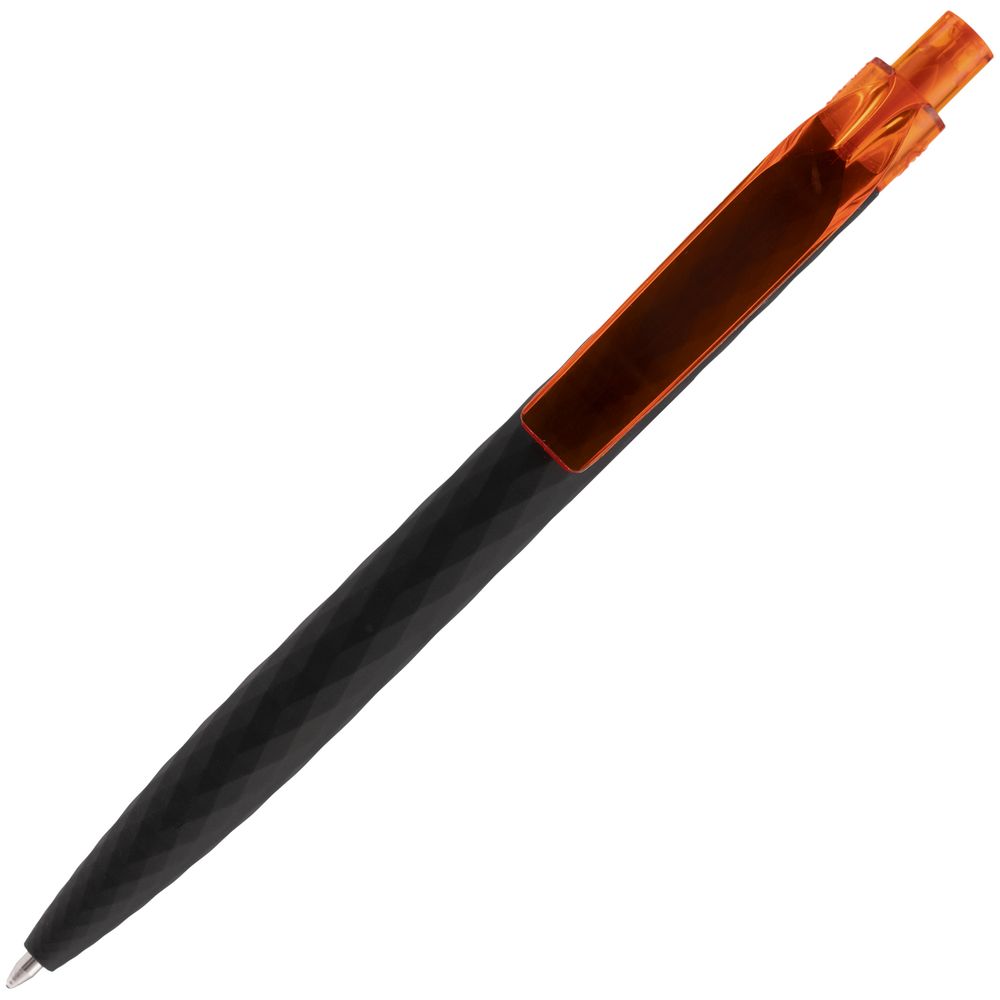 Ручка шариковая Prodir QS01 PRT-T Soft Touch, черная