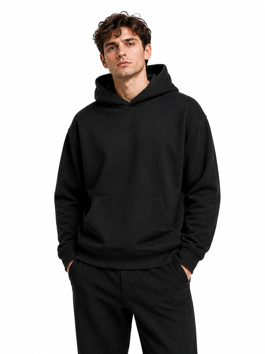 Худи, классика, черный