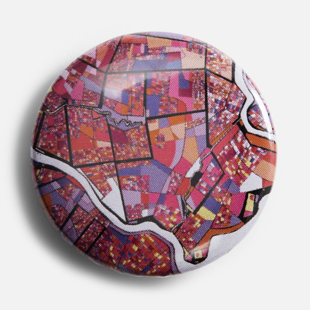 Значок закатной Pinback Print на заказ
