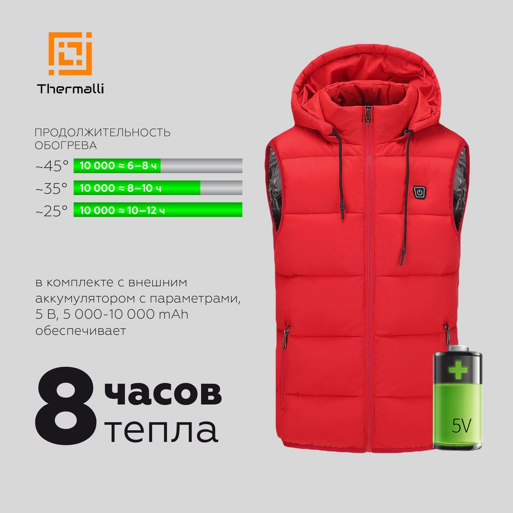 Куртка с подогревом Thermalli Chamonix